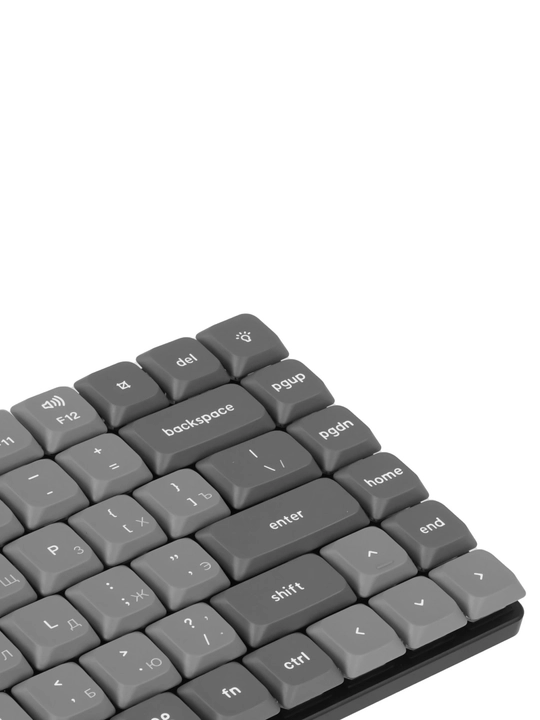 Keychron K3 MAX o‘yin mexanik klaviaturasi, 84 tugma, WL/BT/USB-A, Hot-swap, RGB, K3M-H1