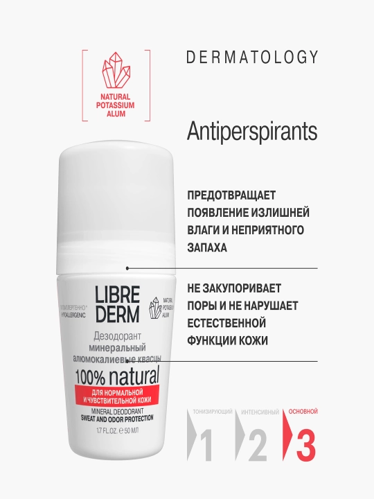 Mineral dezodorant, 50 ml