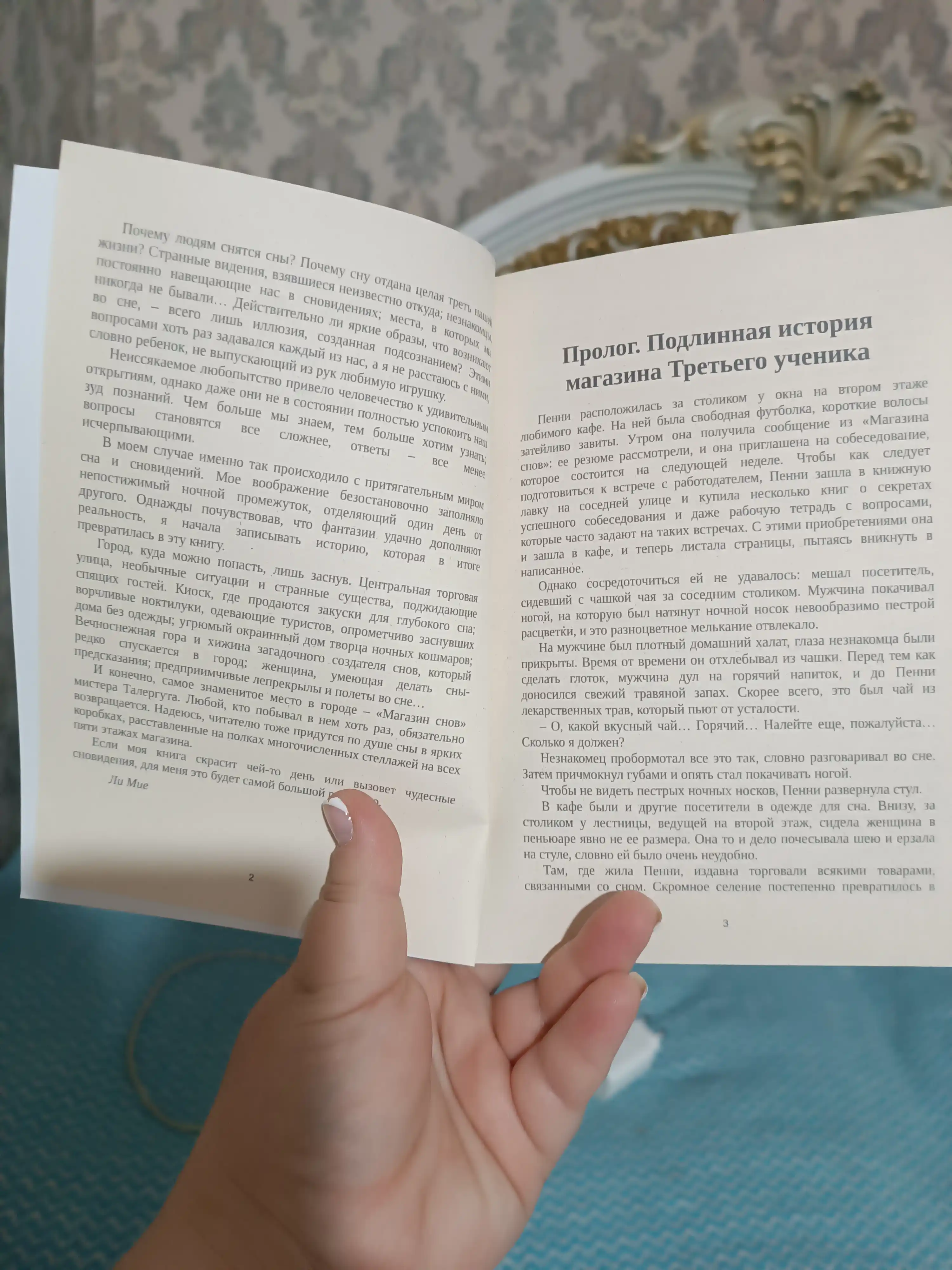 "Magazin snov" mistera Talerguta, Lee Mie