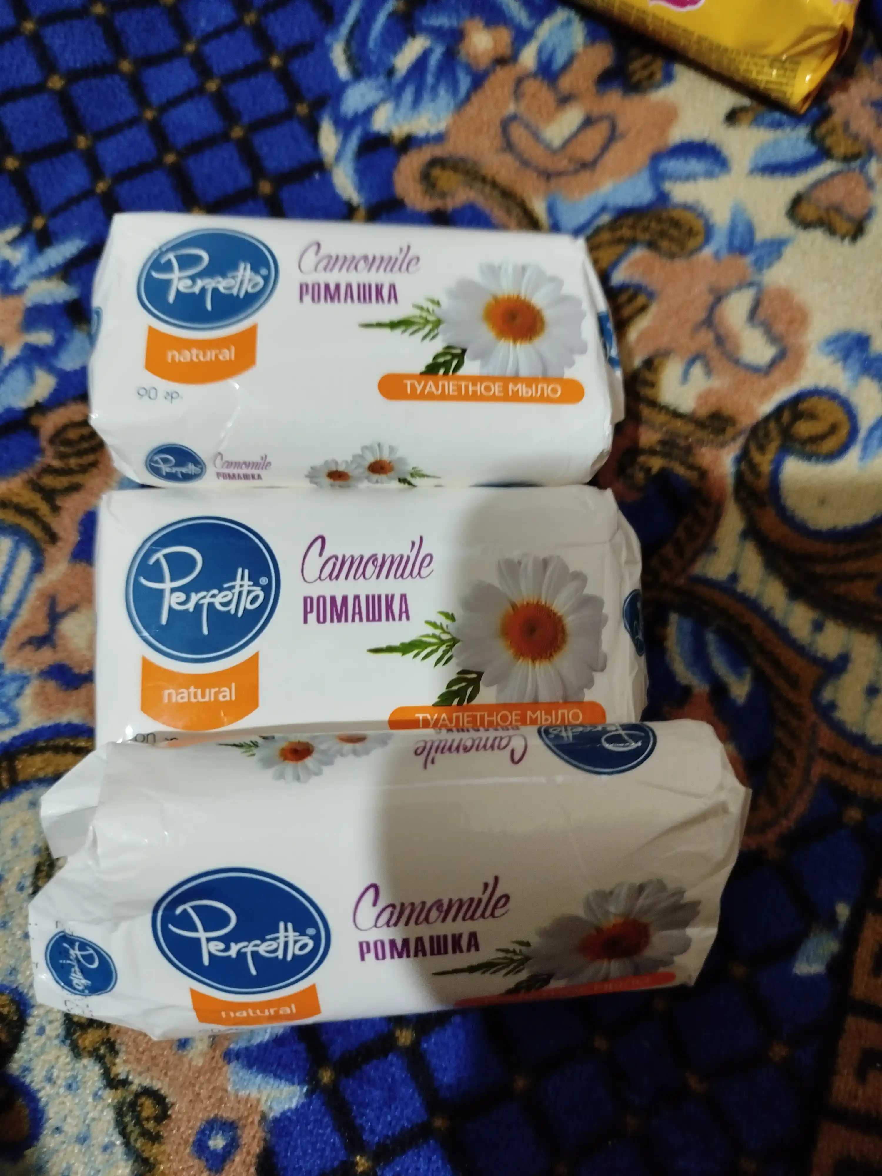 Perfetto  Туалетное мыло для всей семьи аромат ромашки 90 гр