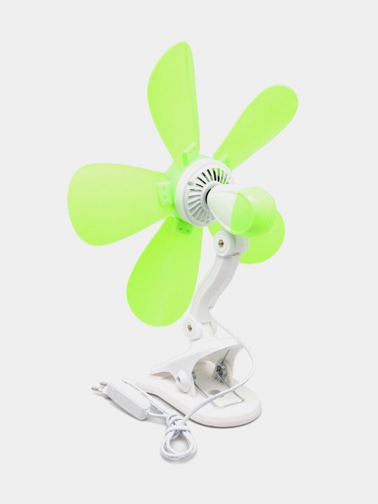 Klipsali ventilyatorcha, ventilyator mini, ventilator kichkina ovozsiz