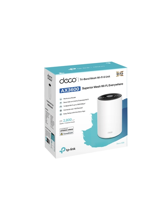 TP-Link Deco X68 Wi-Fi6 Mesh роутер комплект из 1,2 или 3устройств для расширенный покрыти