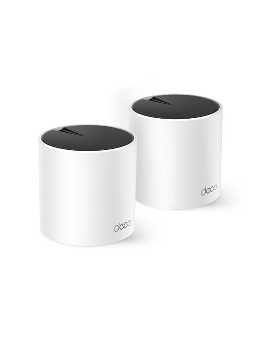 TP-Link  Deco X55 Wi-Fi 6 Mesh роутер - 1,2 yoki 3 ta qurilmali to‘plam, keng qamrov uchun