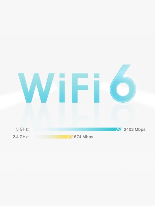 TP-Link  Deco X55 Wi-Fi 6 Mesh роутер - 1,2 yoki 3 ta qurilmali to‘plam, keng qamrov uchun