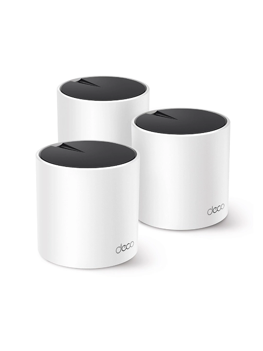 TP-Link  Deco X55 Wi-Fi 6 Mesh роутер - 1,2 yoki 3 ta qurilmali to‘plam, keng qamrov uchun