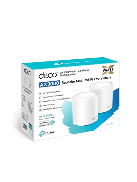 TP-Link Deco X50 Wi-Fi6 Mesh роутер комплект из 1,2 или 3устройств для расширенный покрыти