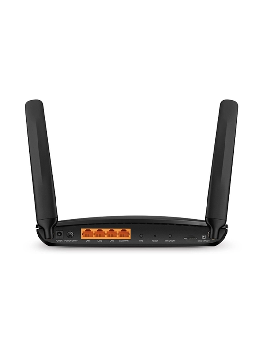 TP-Link Archer MR600 — 4G LTE роутер с поддержкой CAT6, до 300 Мбит/с, гигабитные порты
