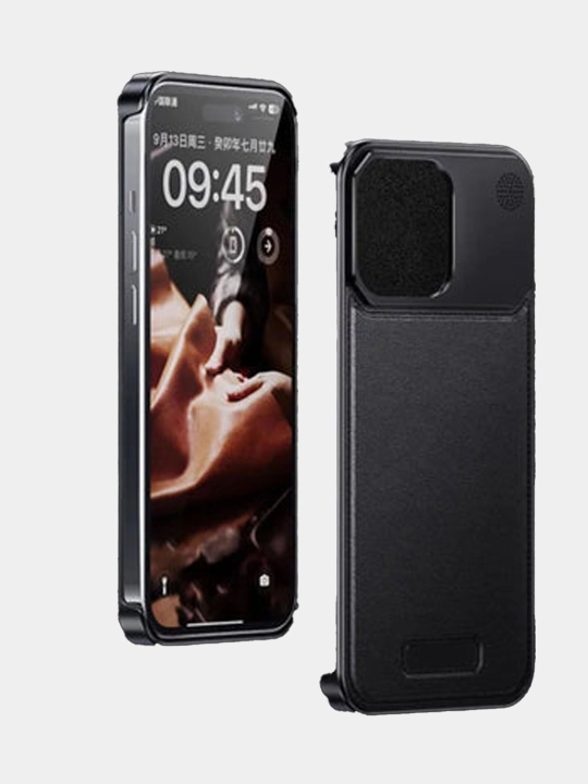 IPhone 11, 12, 13, 14, 15, 16, 17 Pro/Max uchun plastik bilan charm