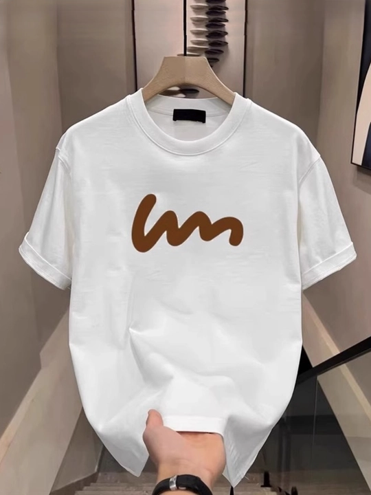 Футболка мужская, лёгкая и дышащая, 100% хлопок, M-3XL - 