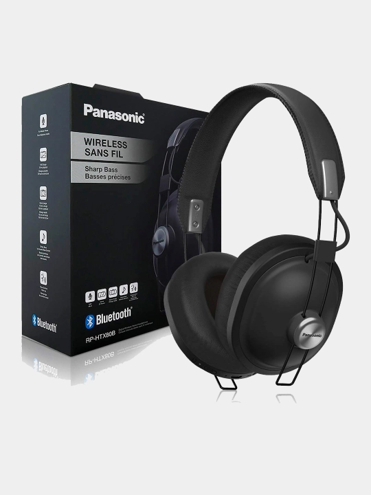 Беспроводные наушники Panasonic RP-HTX80BGCK,RP-HTX80BGCH, Bluetooth, до 24 часов работы