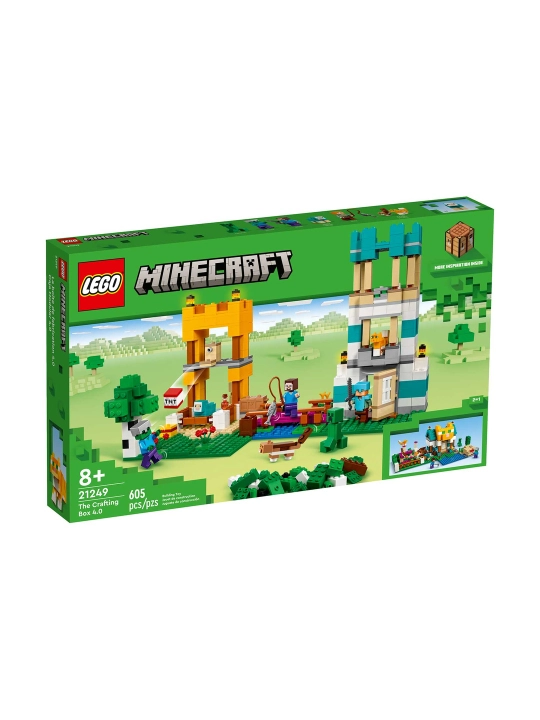 Конструктор LEGO Minecraft 21249 The Crafting Box 4.0, 605 деталей