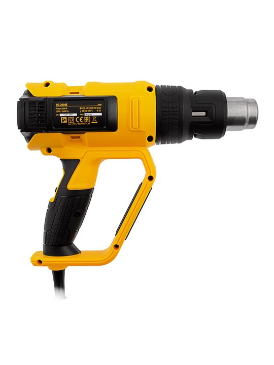 DENZEL HG-2000E qurilish fen, LCD displey, 2 kVt, 28007