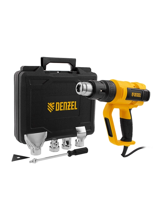 DENZEL HG-2000E qurilish fen, LCD displey, 2 kVt, 28007