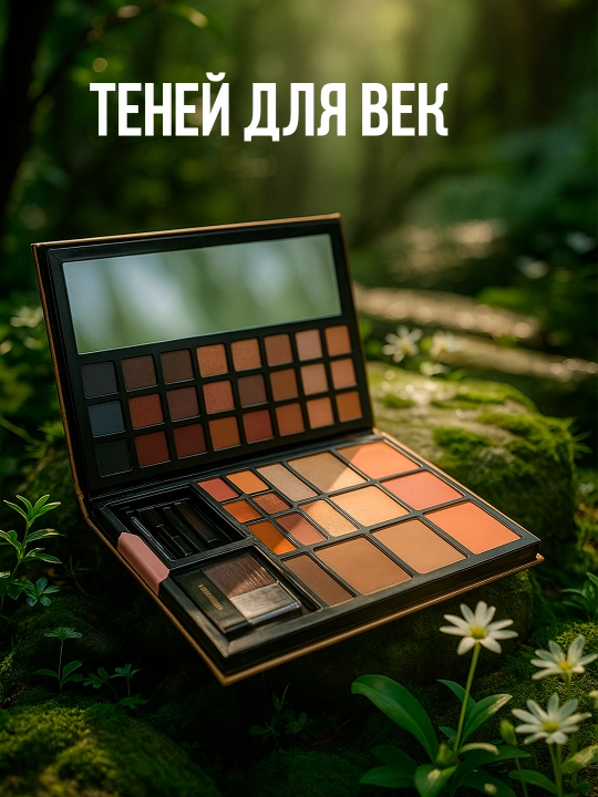 Ko'z soyasi palitrasi ten - 