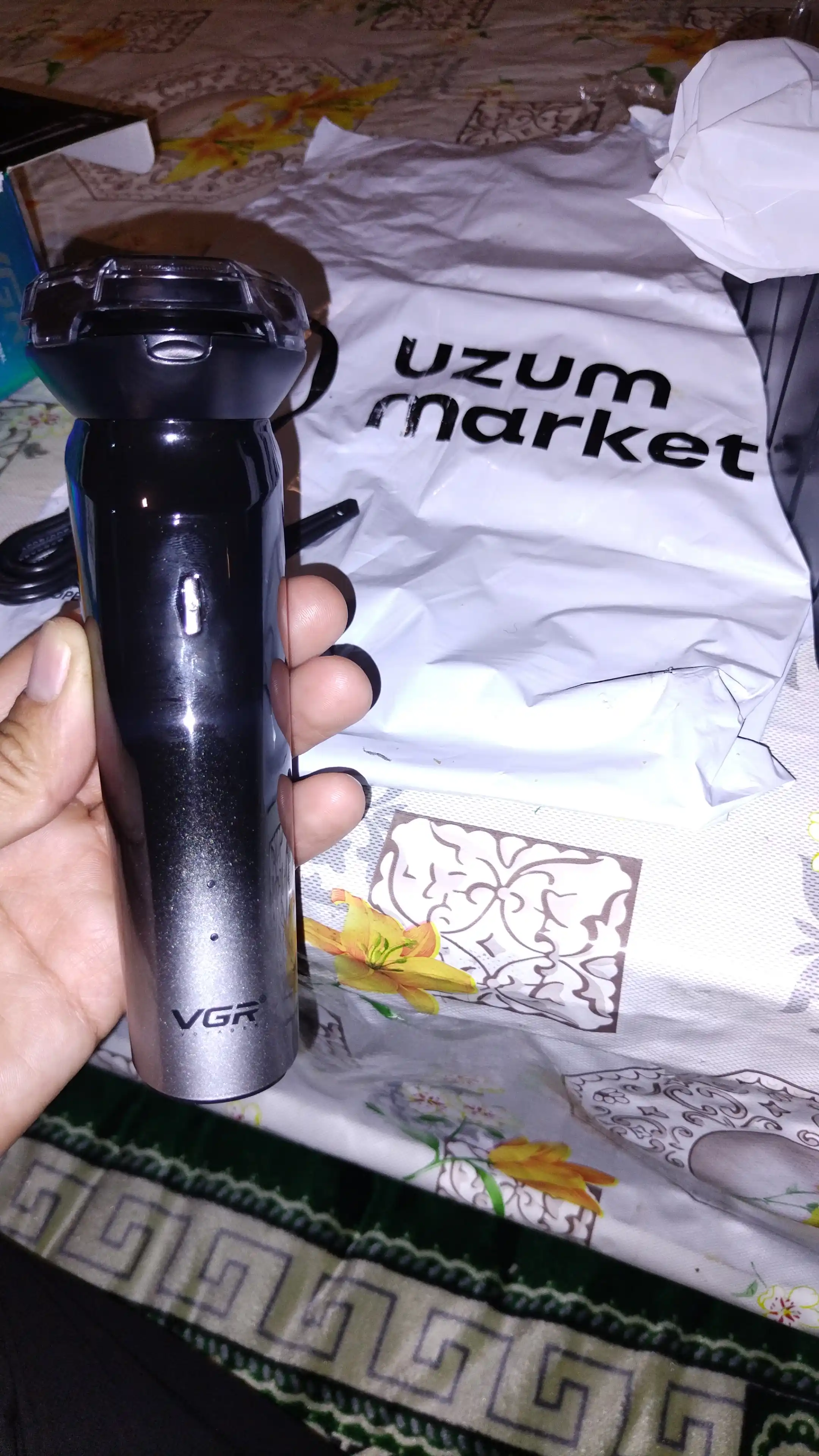 Erkaklar elektr soqol mashinkasi VGR, trimmer, soch kesish va soqol olish mashinasi Shaver