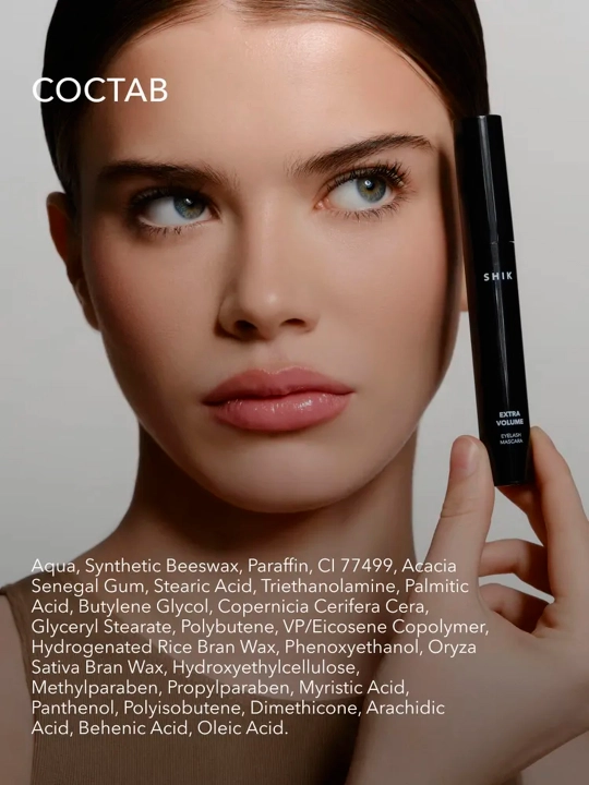 Shik Extra Volume Eyelash Mascara Black hajm beruvchi kiprik tushi