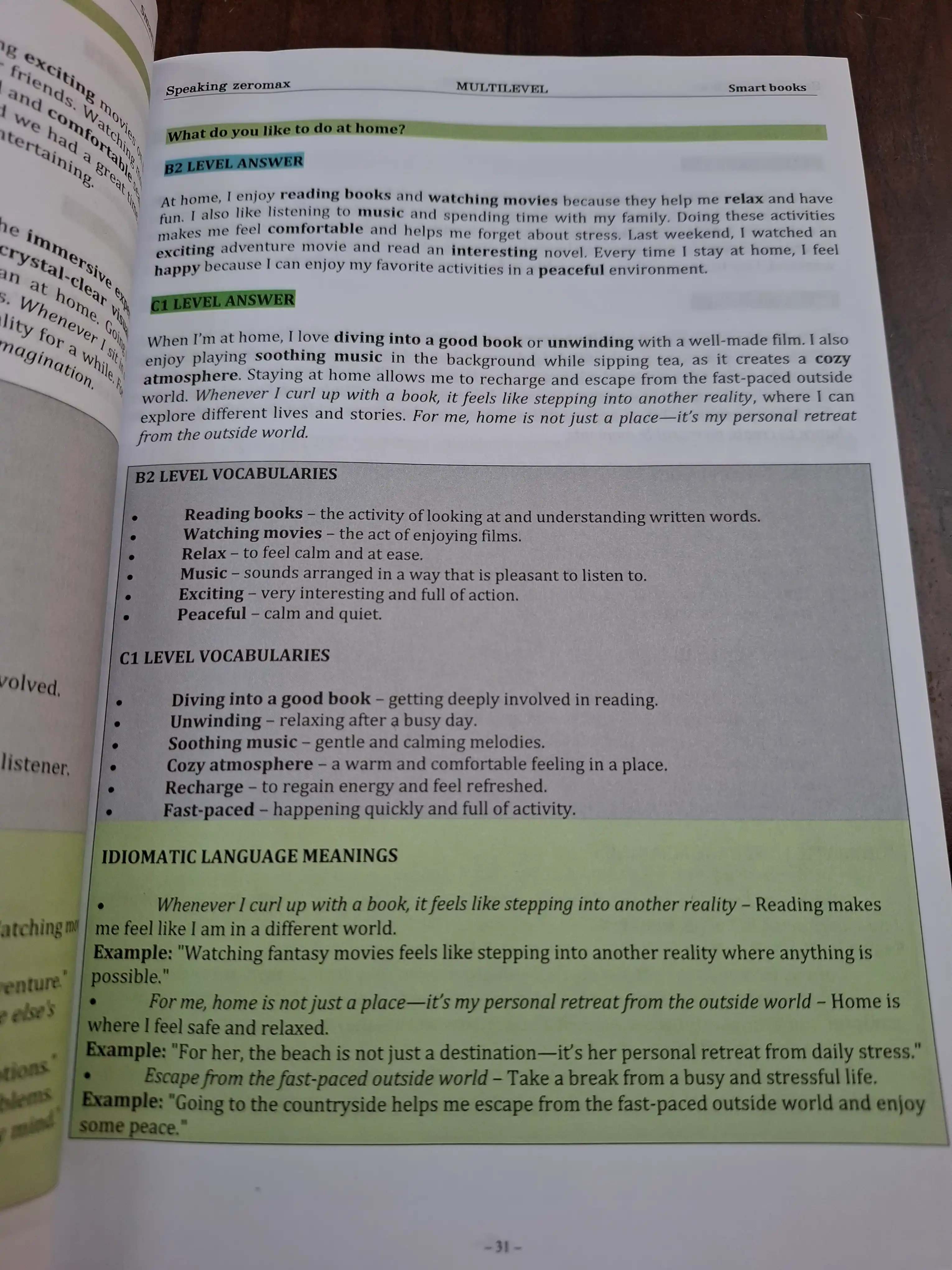 Multilevel Speaking Zeromax