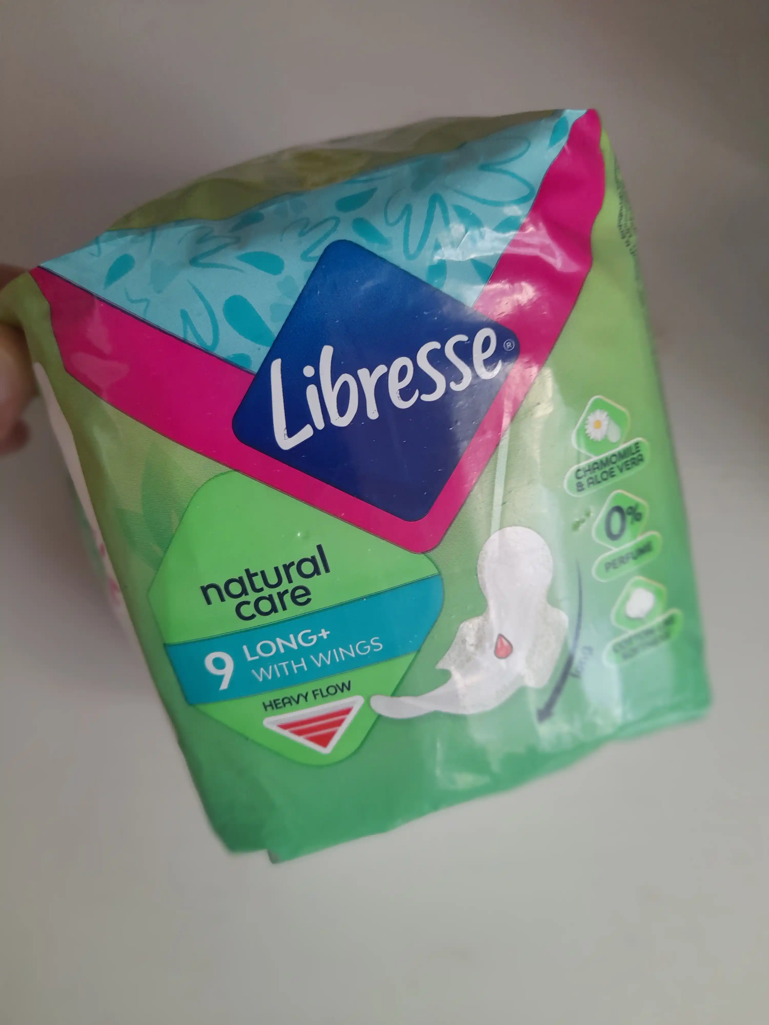 Prokladkalar Libresse Natural Care Ultra Super 9 dona, 5 tomchi