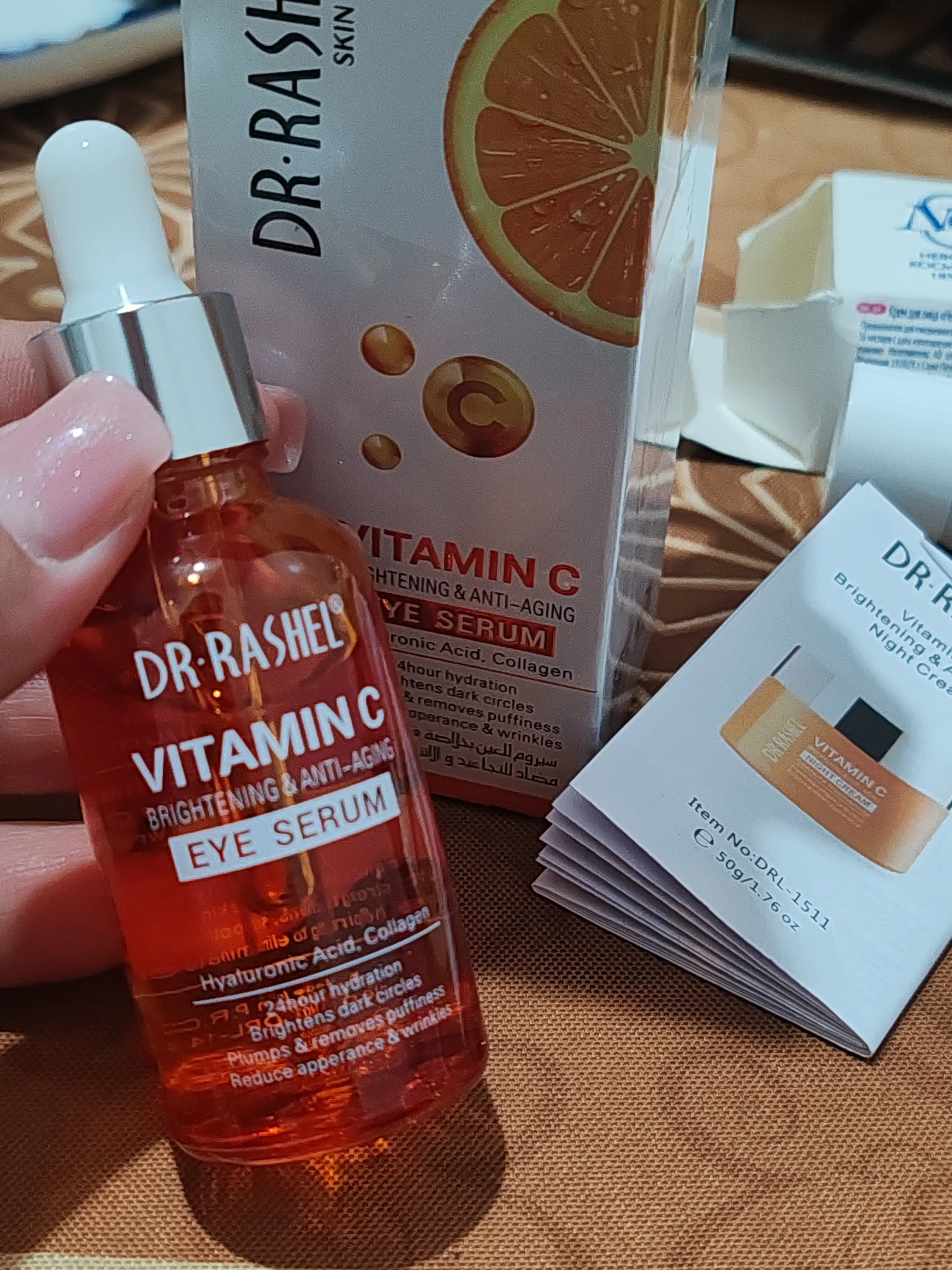 Ko‘z atrofi terisi uchun Vitamin C Eye Serum, 30 ml