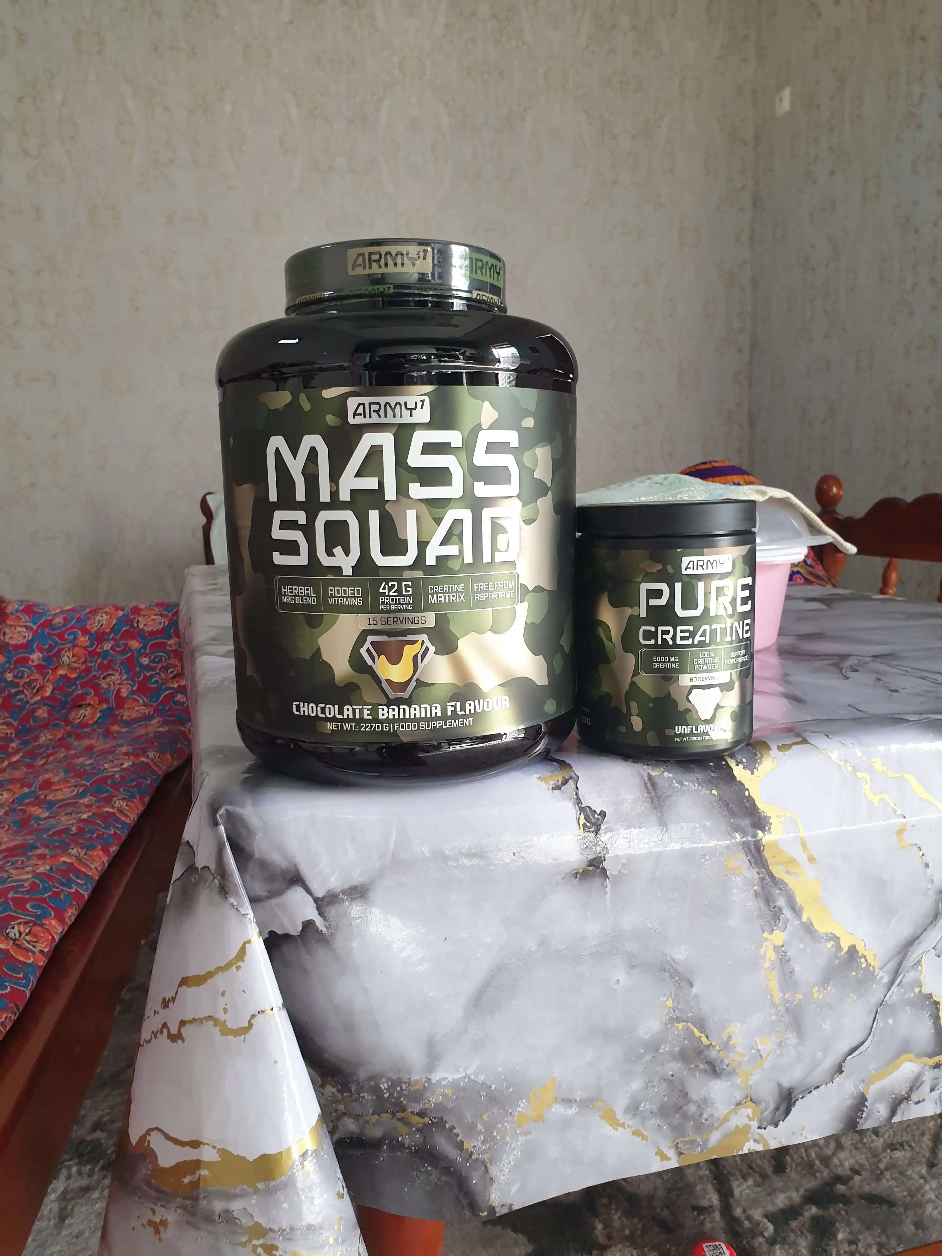 Гейнер для массы Army1 MASS SQUAD 2.27 кг, халяль