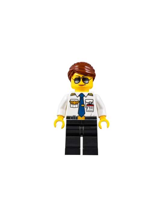 LEGO City 60262 Yo‘lovchi samolyoti konstruktori, 669 dona
