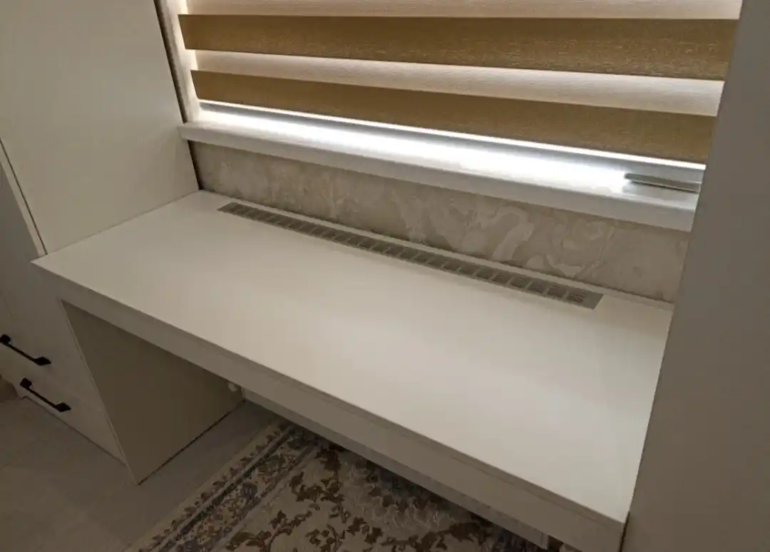 Mebel va qurilish uchun shamollatish panjarasi, 1000 * 60 mm