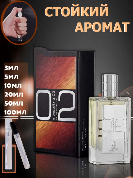 Еrklaklar va ayollar uchun parfyumlangan suv Molecule 020