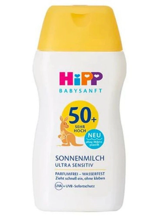 HiPP SUN Milk Mini SPF 50+, солнцезащитный крем 50 мл