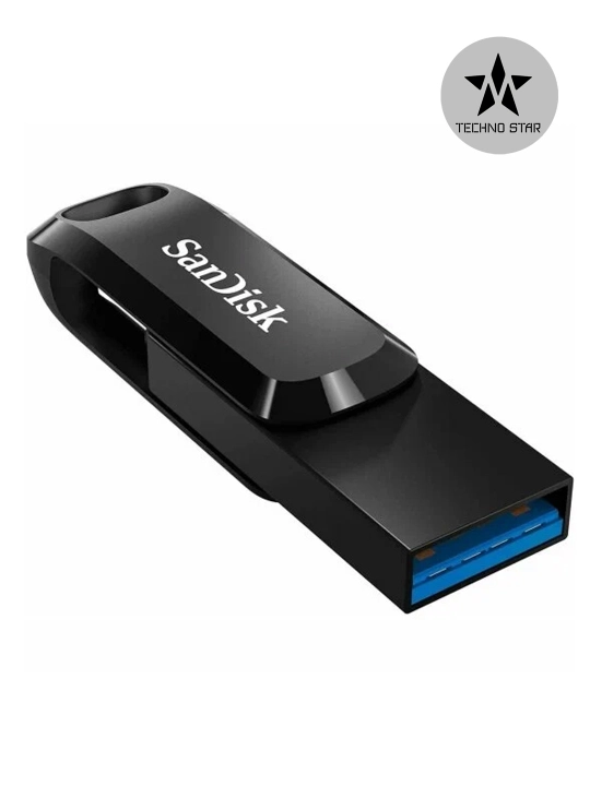 USB/Type C флешка Sandisk Ultra Dual Drive Go 512Gb, USB 3.2/ USB Type-C 400 Mb/s