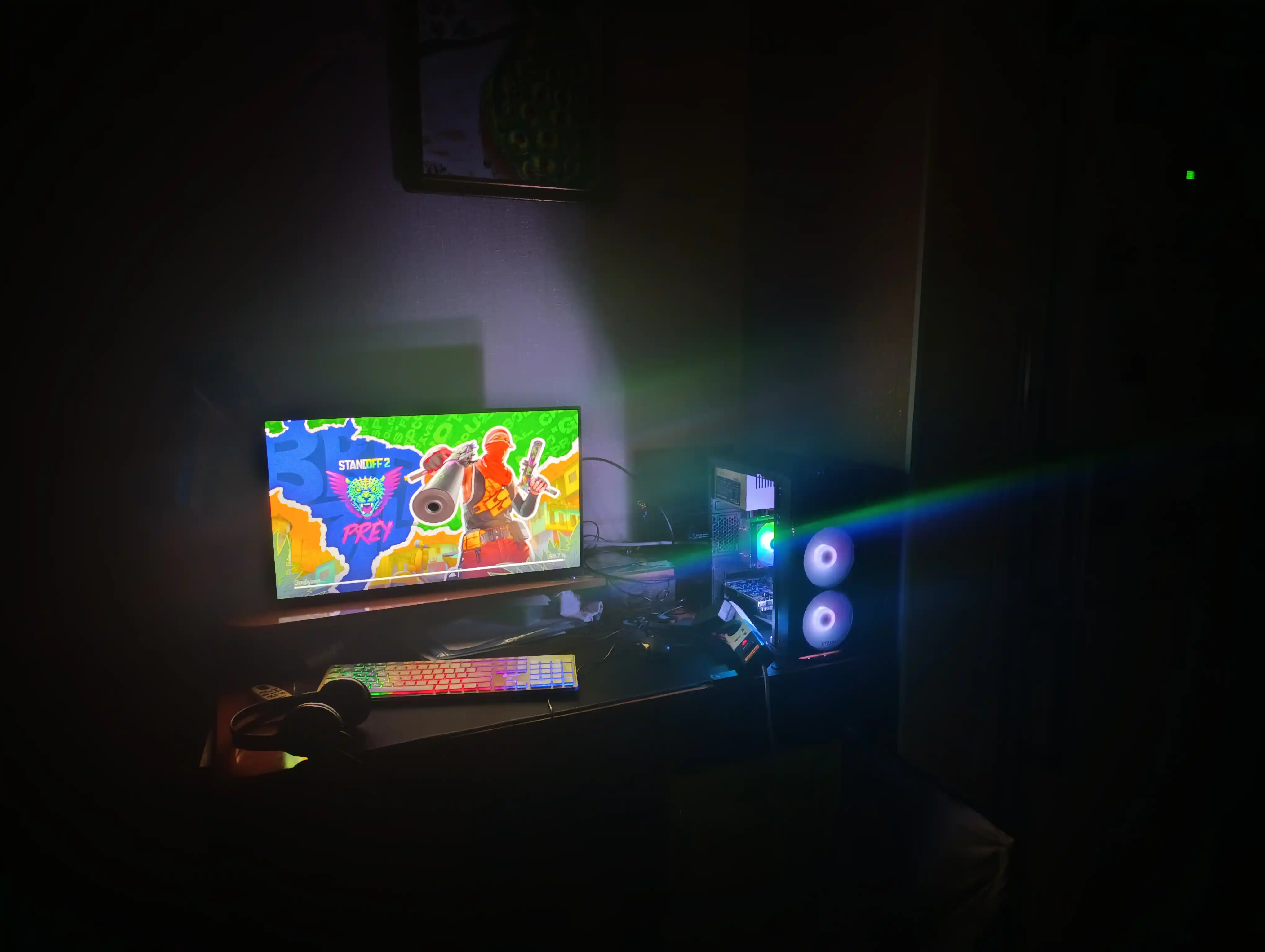 Игровой компьютер Core i5 /RAM, 16 ГБ/SSD, 512 ГБ/RX 550, 4 ГБ/RGB CASE