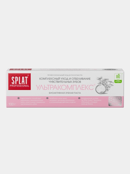 Tish pastasi Splat Professional, Ultrakompleks, 80 ml - 
