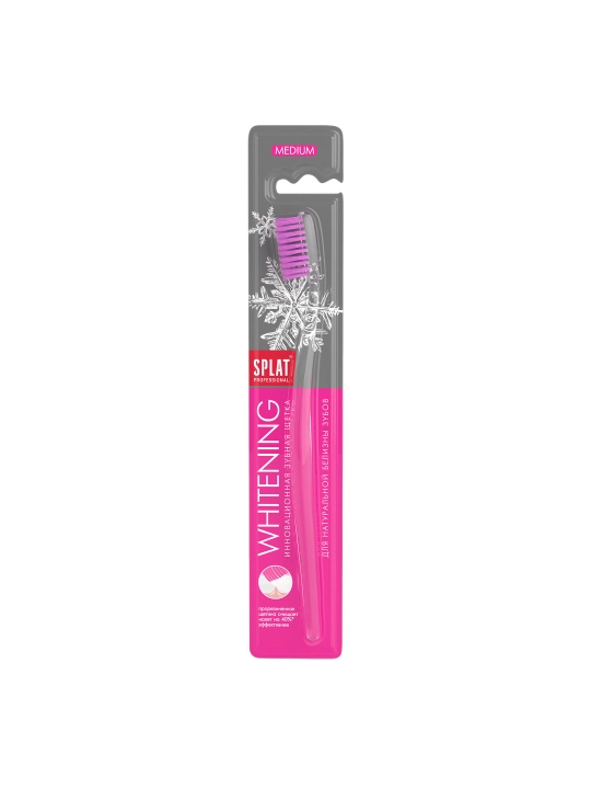 Tish cho'tkasi Whitening Medium, pushti