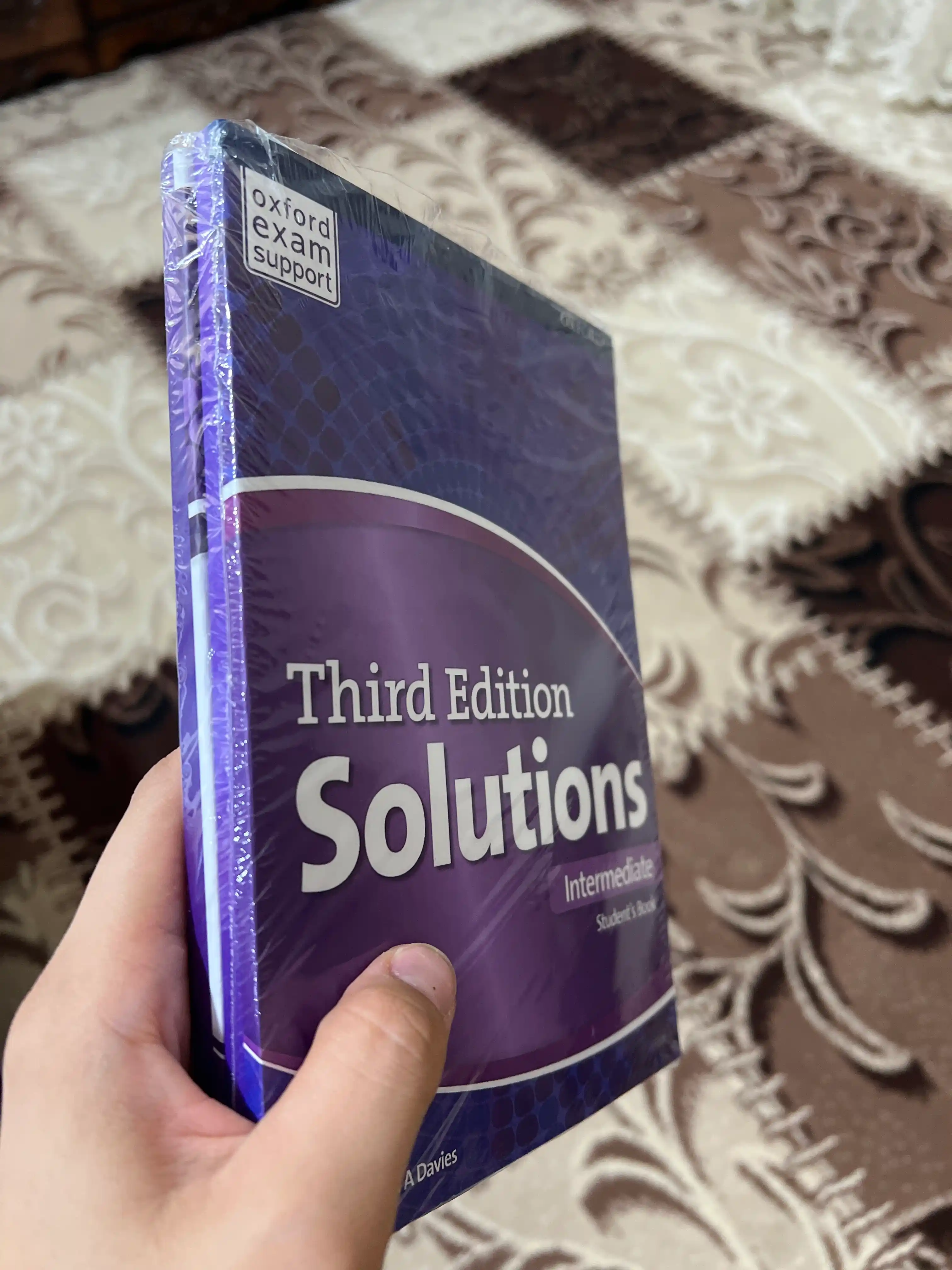 Solutions third Edition. Elementary, Pre-intermediate, Intermediate. Studentbook+Workbook
