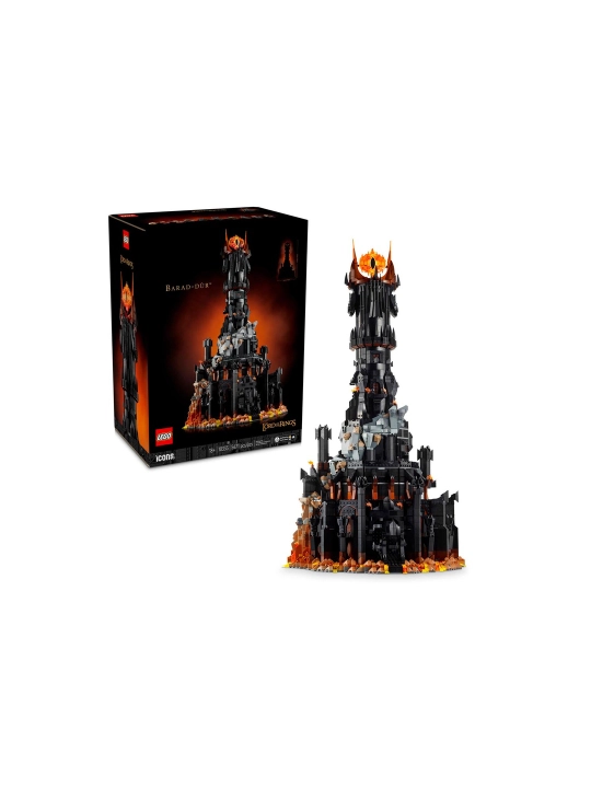 LEGO Icons 10333 Uzuklar hukmdori: Barad-dur konstruktori, 5471 dona - 