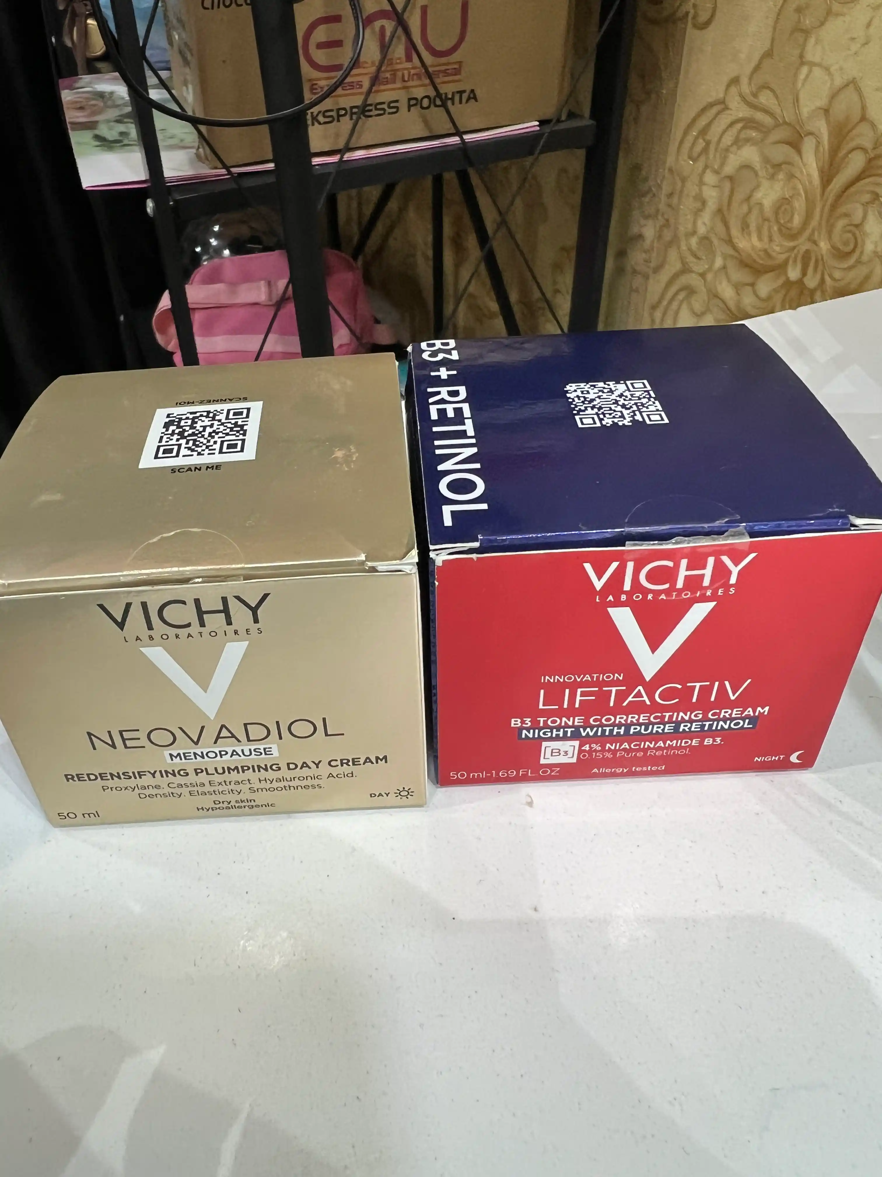 Ночной крем для лица Vichy Liftactiv с ретинолом, против пигментации и морщин, 50 мл