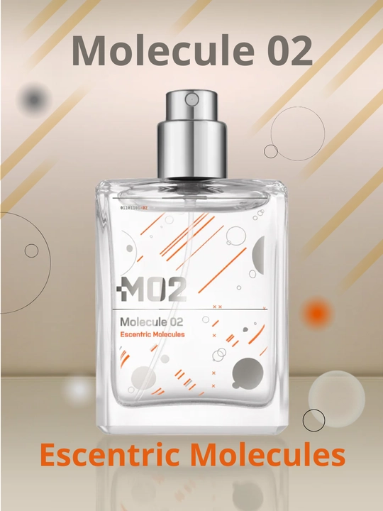 LABOR Parfum Molecule 02 Escentric Molecules,Erkak va ayollar parfyumi maxsus flakonlarda - 