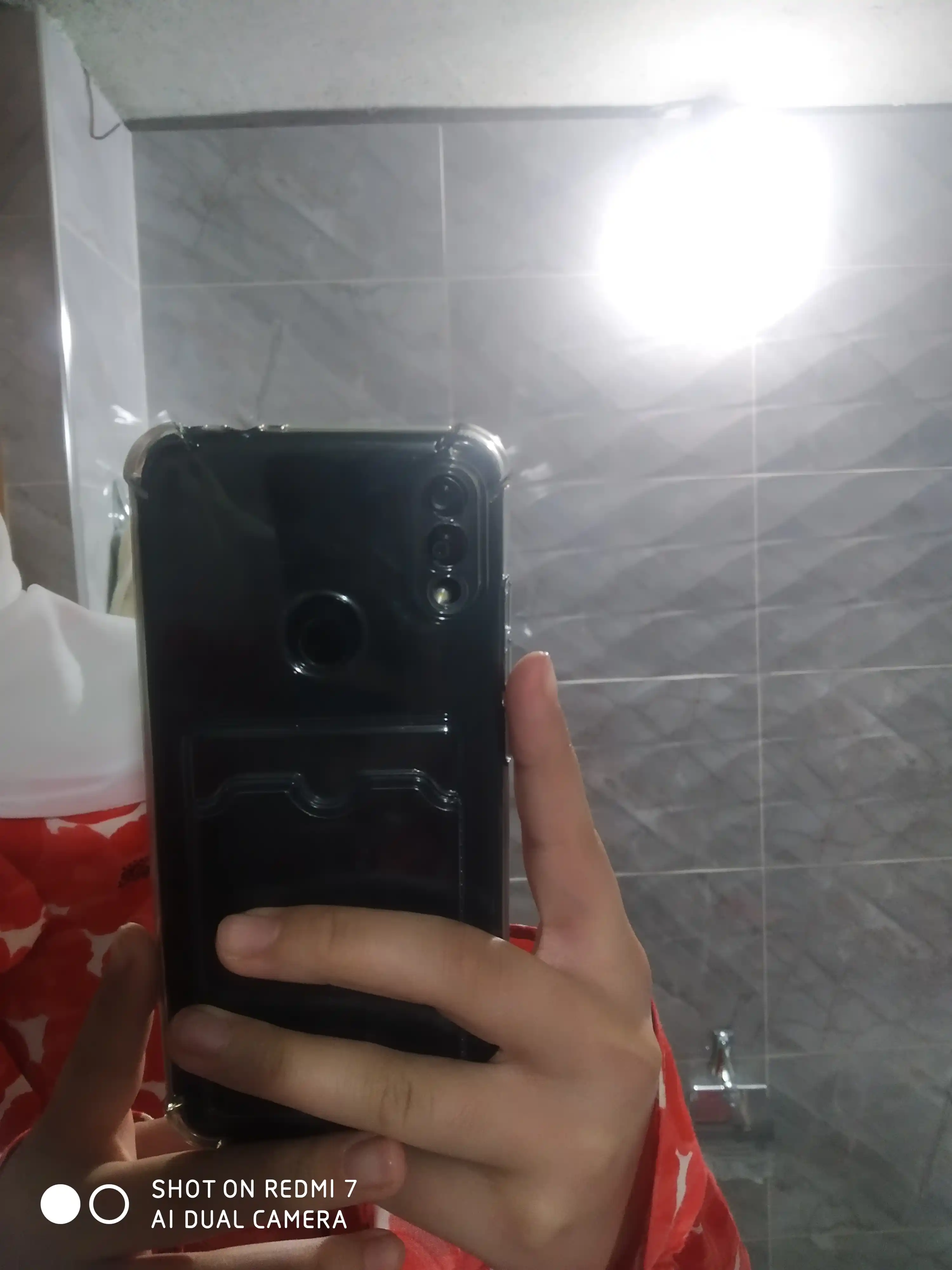 Чехол для Redmi Note 7 прозрачный, силиконовый