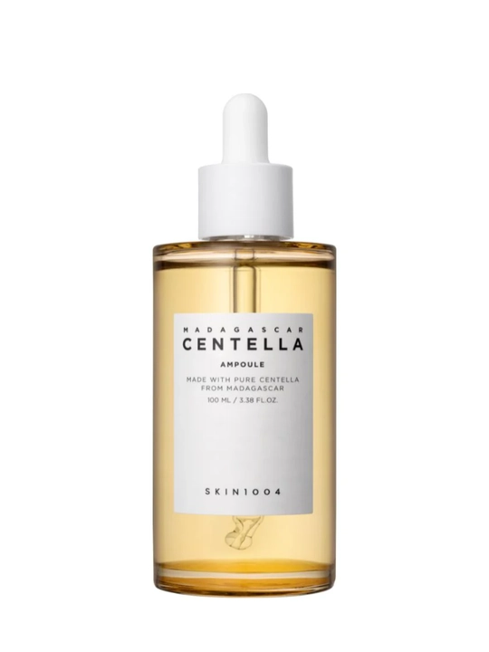 Tinchlantiruvchi ampulali zardob Madagascar Centella Ampoule Skin1004, sentella bilan