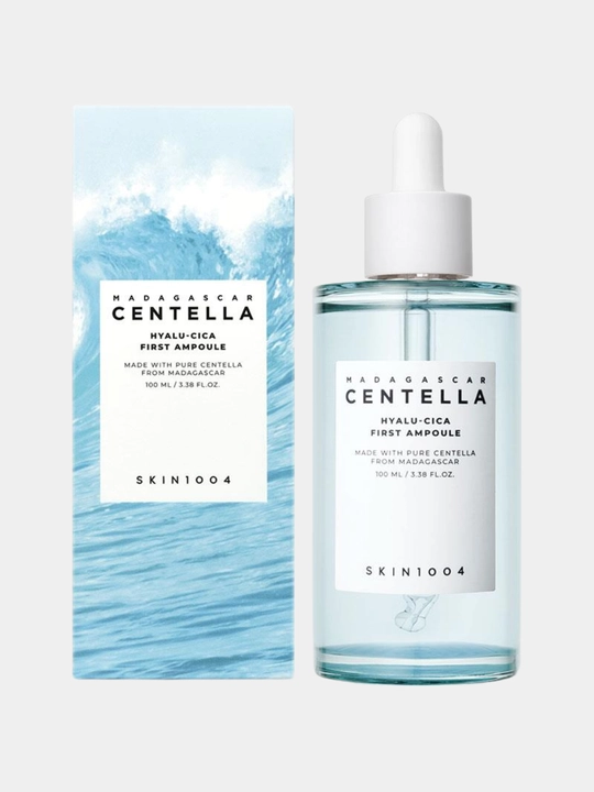 Tinchlantiruvchi ampulali zardob Madagascar Centella Ampoule Skin1004, sentella bilan