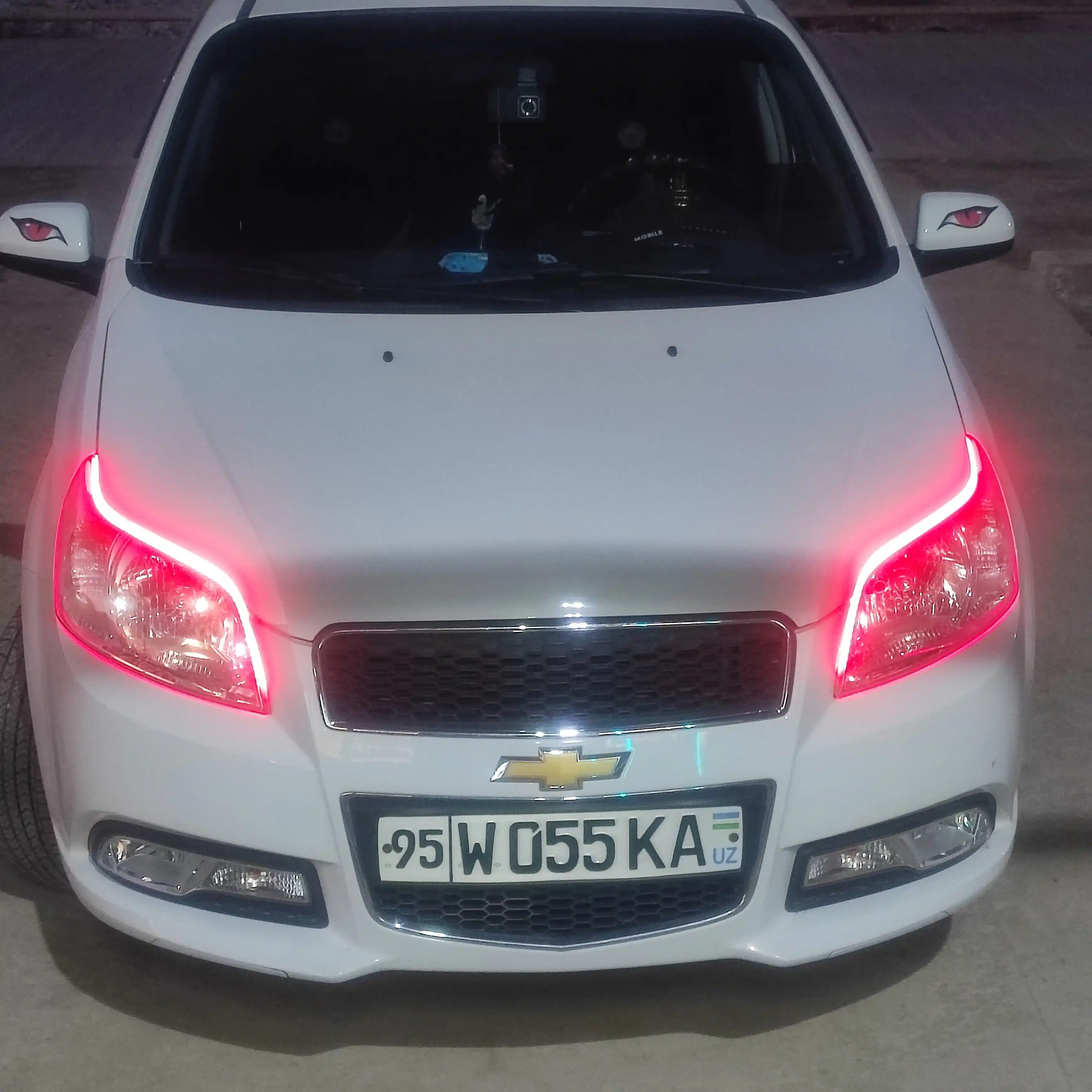 Avtomobil faralari uchun svetodiodli LED tasma, 60 sm, 2 dona, unversal