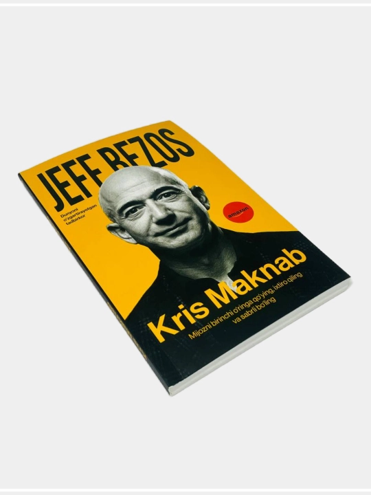 Kris Maknab: Jef Bezos. Dunyoni o'zgartirayotgan tadbirkor