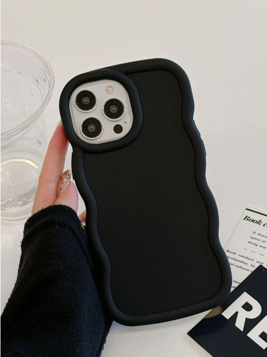 Волнистый iPhone чехол для 6, SE, 7, 8, X, 11, 12, 13, 14, 15, 16 Pro Max Plus - 