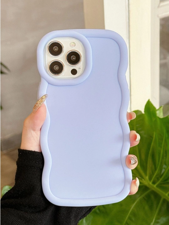 Волнистый iPhone чехол для 6, SE, 7, 8, X, 11, 12, 13, 14, 15, 16 Pro Max Plus - 