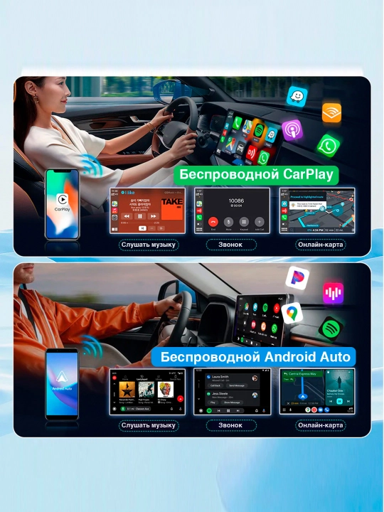 Carplay AI Box Carlinkit S2 - YouTube, Google Play, Carplay, Android Auto