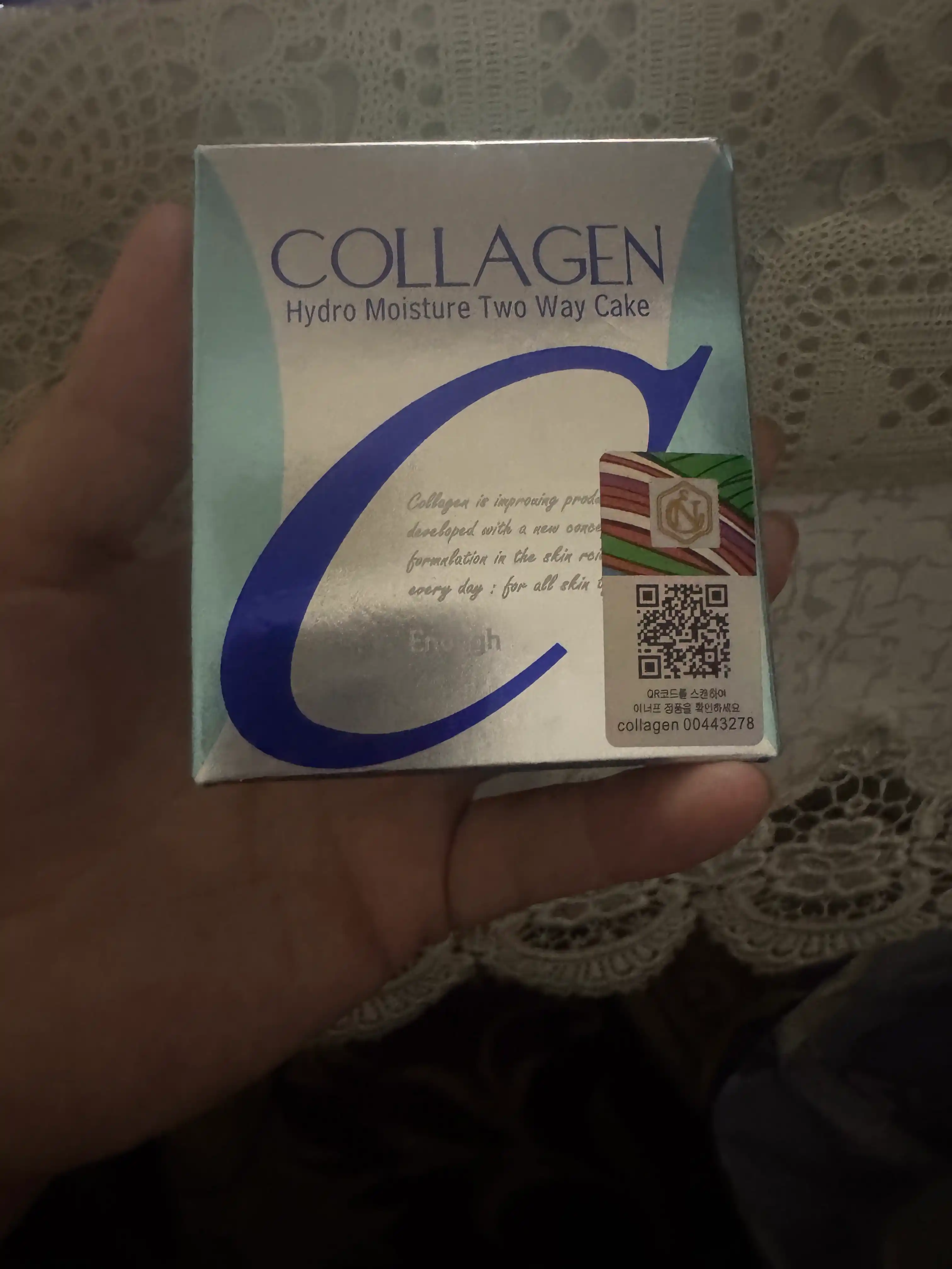 Пудра COLLAGEN для лица, SPF+25, для всех типов кожи