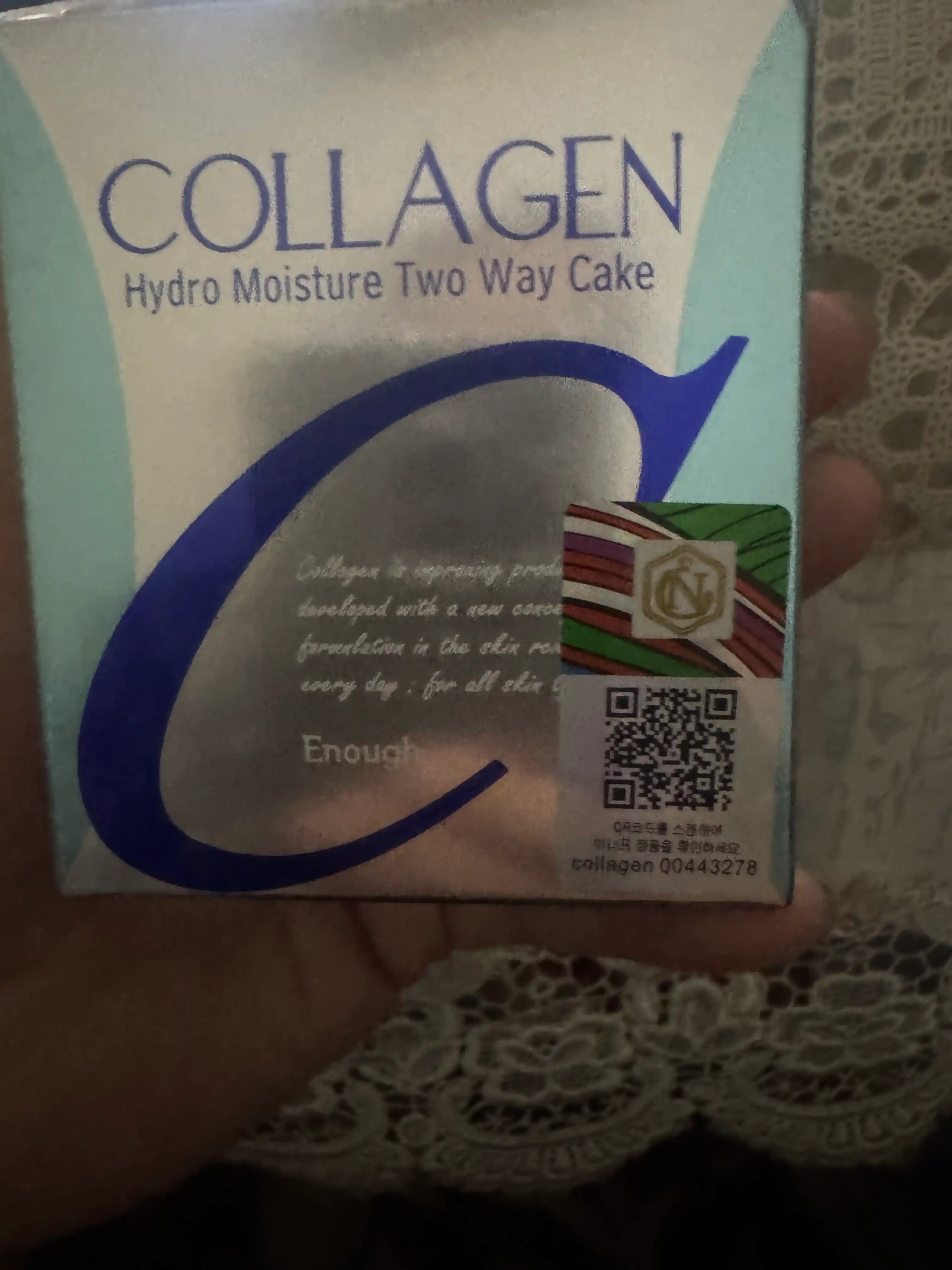 Пудра COLLAGEN для лица, SPF+25, для всех типов кожи