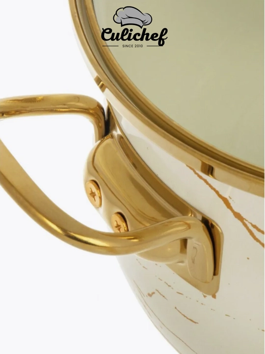 Emal qilingan sho'rva kostryulka, 18x11.5 sm,2.0 litr, 28x17 sm, 8.0 litr