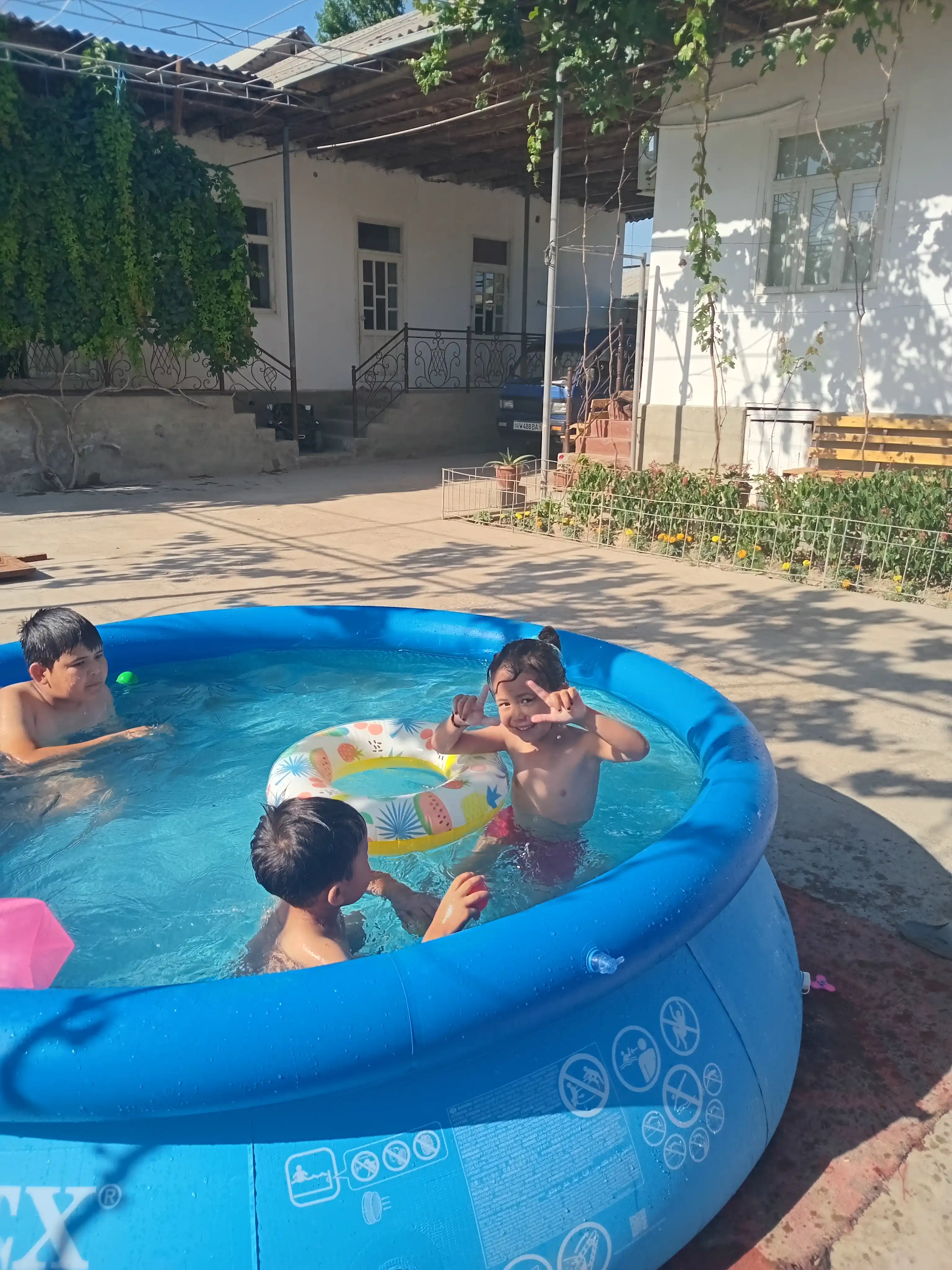 Надувной бассейн Intex Easy Set, с объемом 886-3853 л на выбор, для детей и взрослых