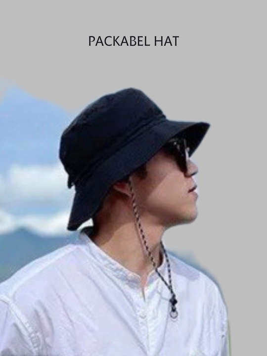 Panama yig‘ma, keng hoshiyali, Packable Hat