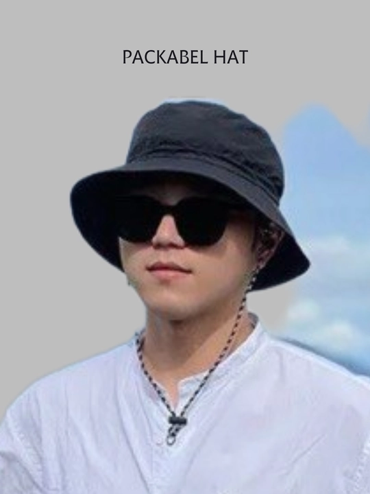 Panama yig‘ma, keng hoshiyali, Packable Hat